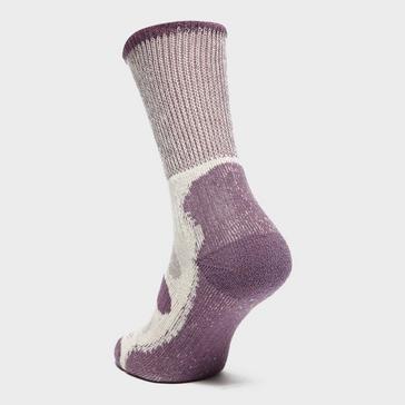 Purple Bridgedale Women’s Hike Coolmax® Comfort Lightweight Socks