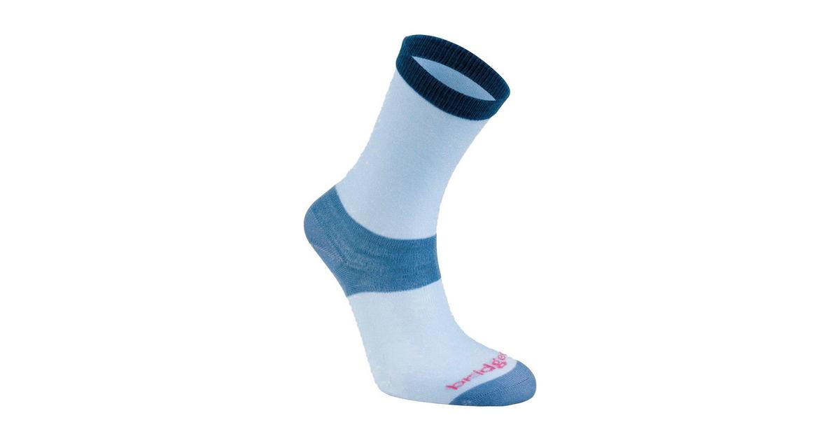Bridgedale Women’s Coolmax Liner Sock Light Blue