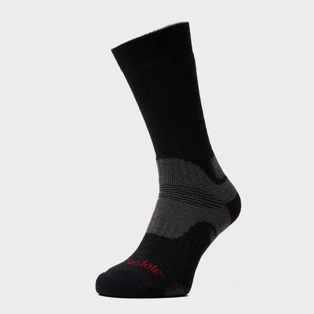 Black Bridgedale Men’s WoolFusion® Trekker Socks image 1
