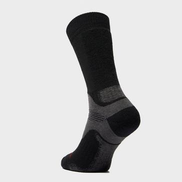 Black Bridgedale Men’s Hike Midweight Performance Sock