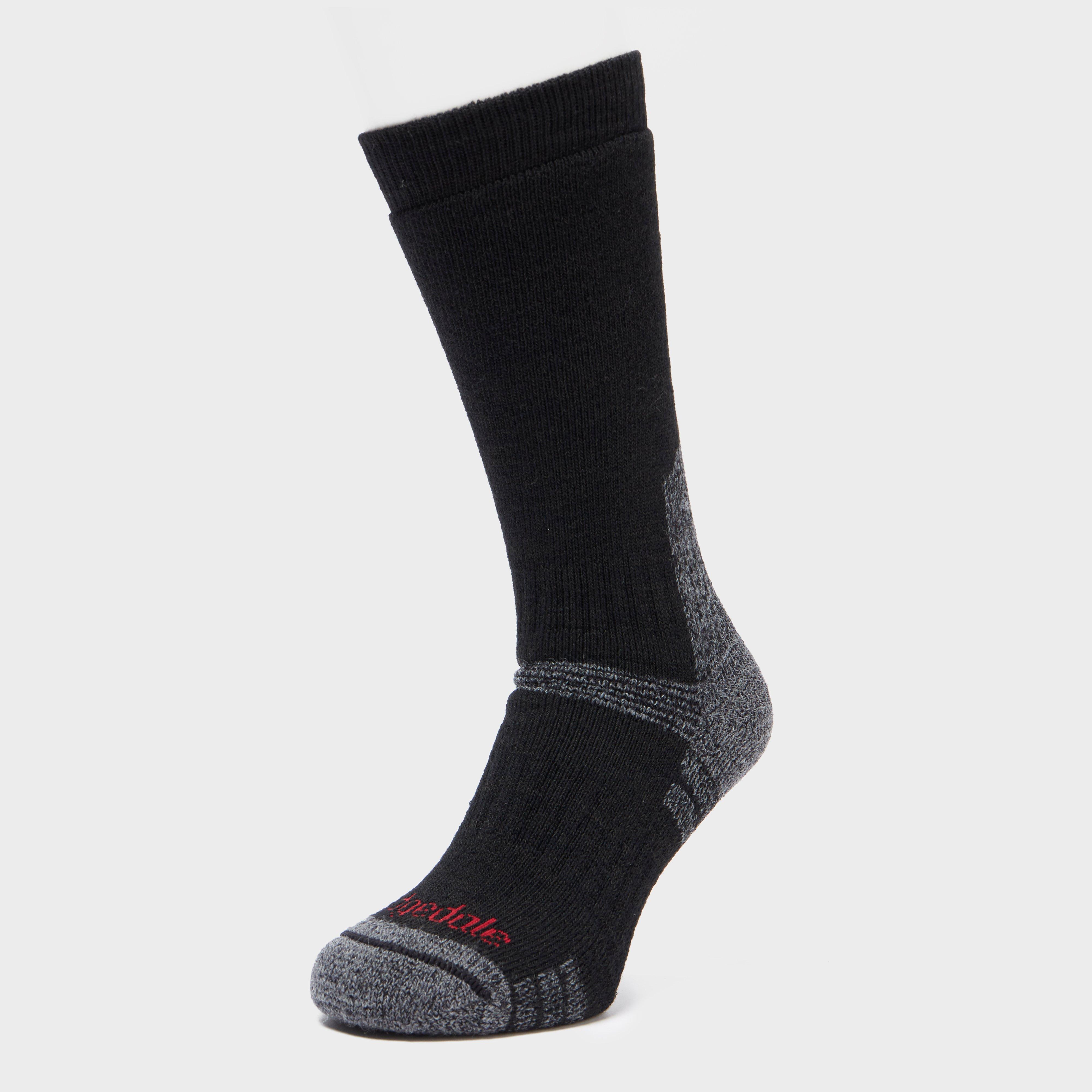 Bridgedale Bridgedale Mens Explorer Heavyweight Boot Sock - Black, Black Bridgedale Bridgedale Mens Explorer Heavyweight Boot Sock - Black, Black