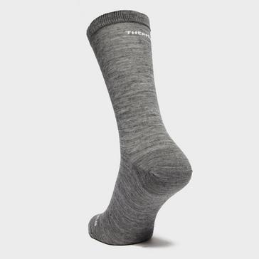 Grey Bridgedale Thermal Liner Socks 2 Pack