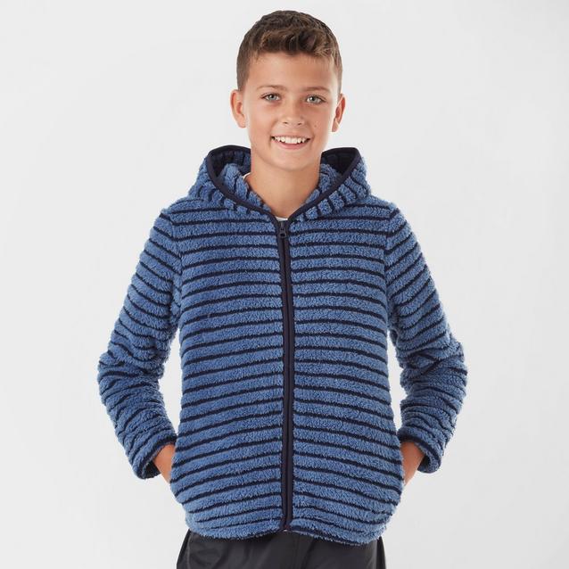 Blue Peter Storm Kid’s Teddy Stripe Hooded Fleece image 1