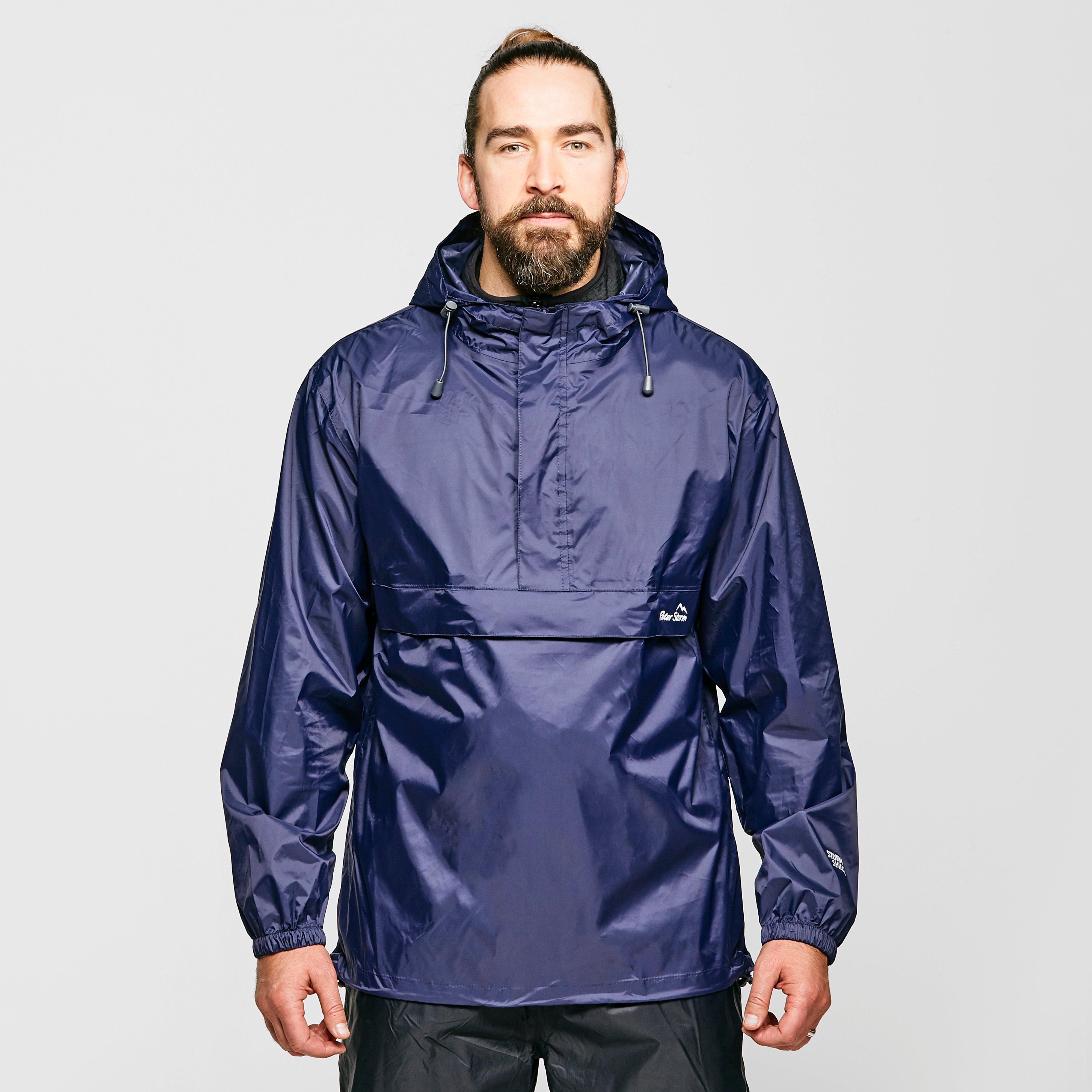 PETER STORM Men's Packable Cagoule - Blue | eBay