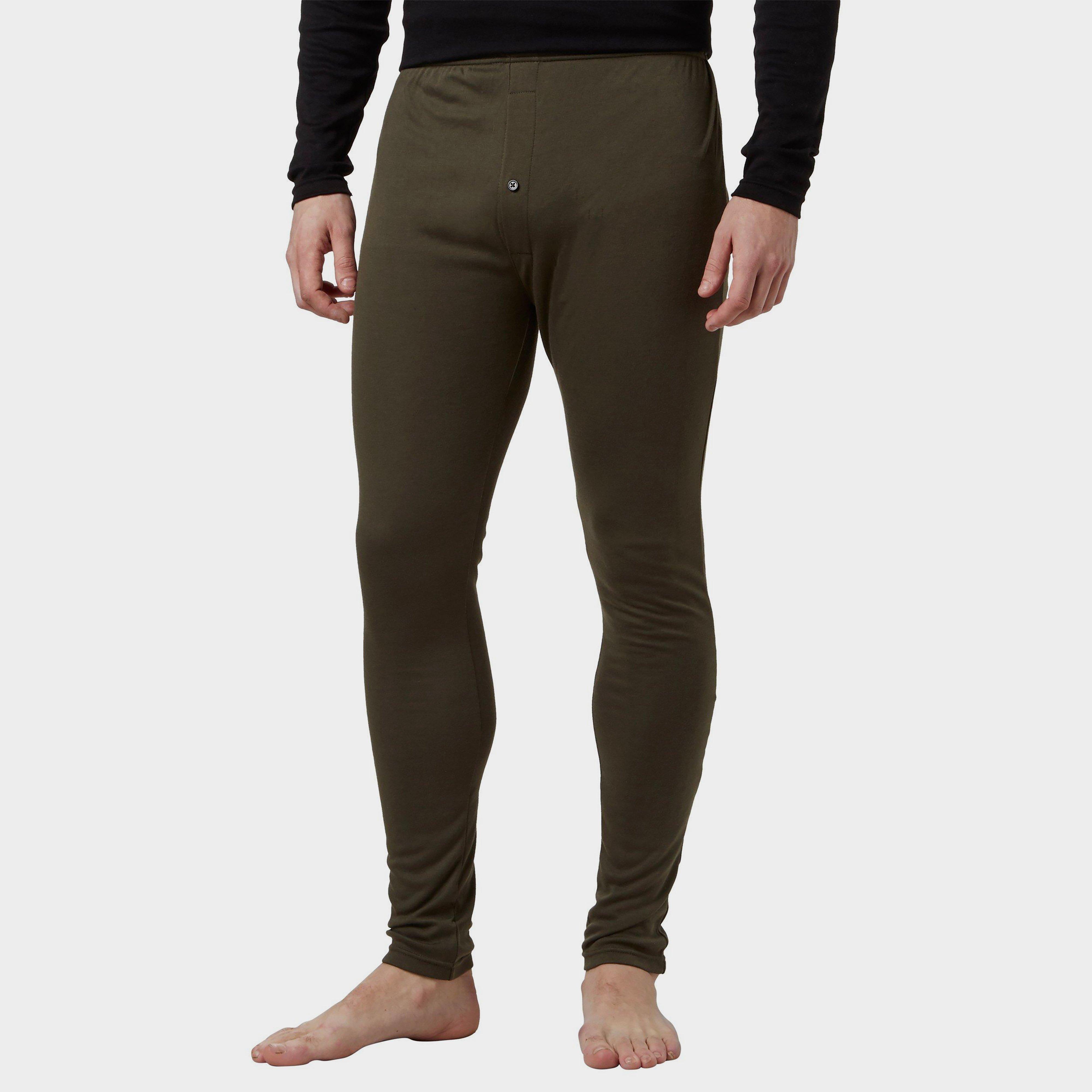 Image of Peter Storm Men's Thermal Baselayer Pants - Khaki/Khk, Khaki/KHK
