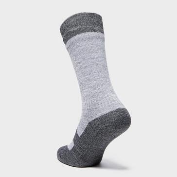 Grey Sealskinz Men’s Walking Thin Mid Socks