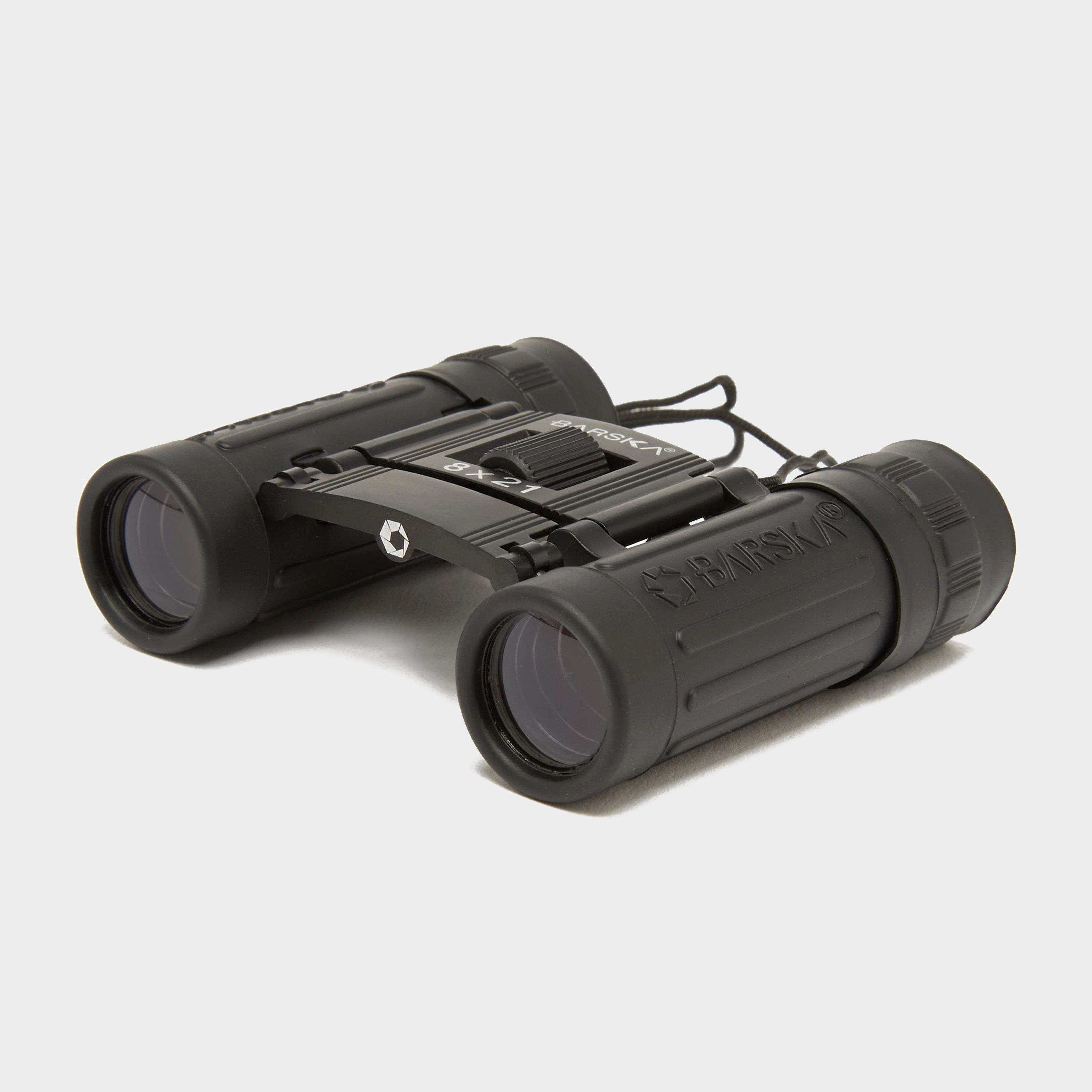 Image of Barska Lucid View 8 X 21 Binoculars - Black/Blk, Black/BLK