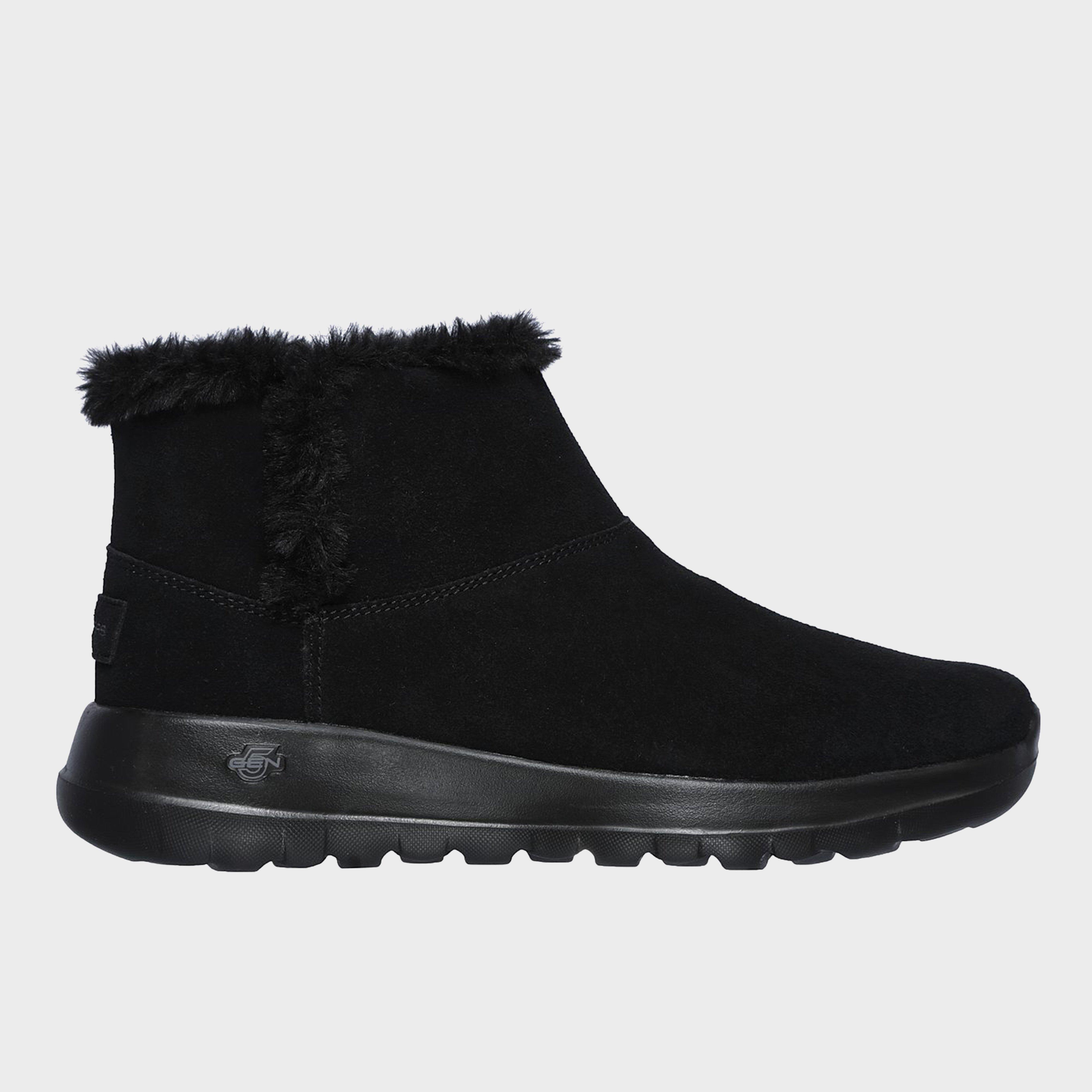 skechers womens black boots