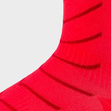 Red Sealskinz Super Thin Pro Mid Sock with Hydrostop