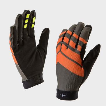 OLIVE-MUD-ORANG Sealskinz Dragon Eye MTB Ultralite Gloves