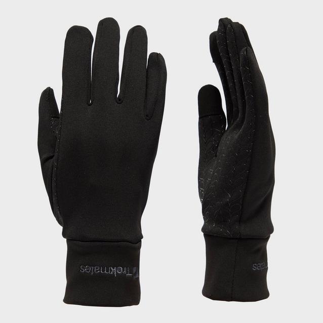 Black Trekmates Women’s Touchscreen Grip Gloves image 1