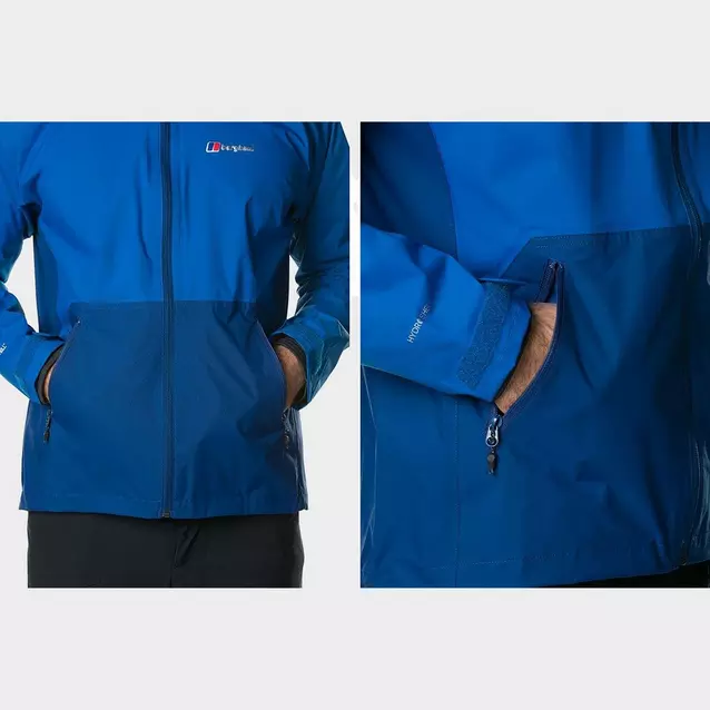 Berghaus mens stormcloud sale hydroshell jacket snorkel blue