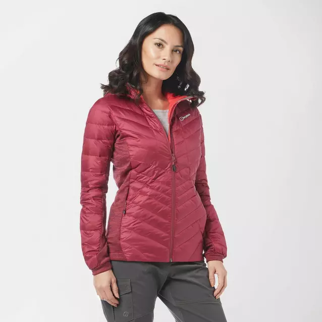 Women s Finsler Stretch Hooded Down Jacket