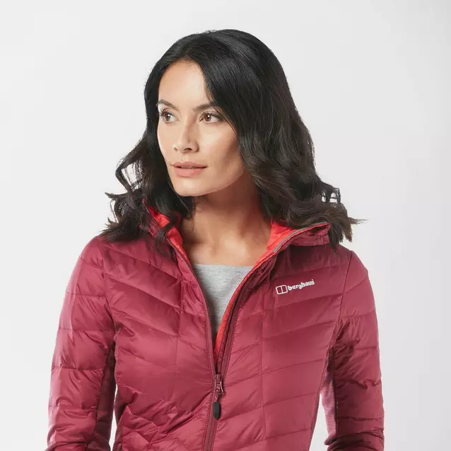 Women s Finsler Stretch Hooded Down Jacket