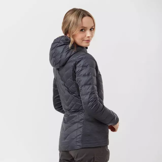 Women s Finsler Stretch Hooded Down Jacket