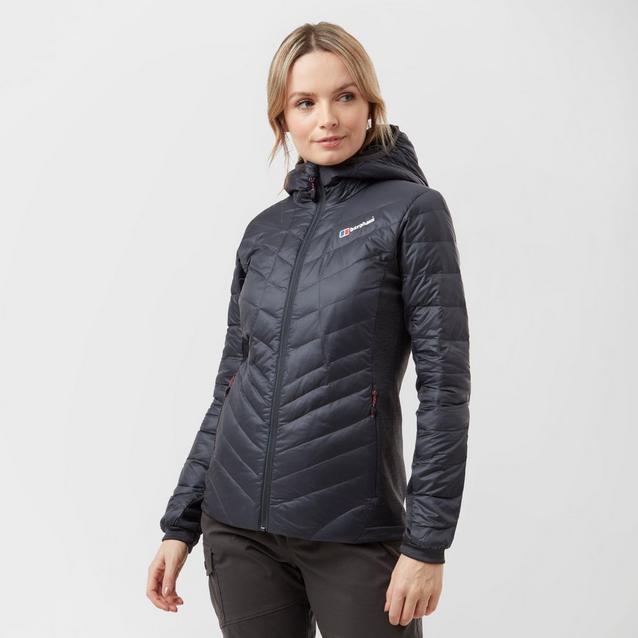 Women s Finsler Stretch Hooded Down Jacket