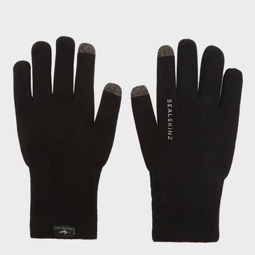 Black Sealskinz Ultra Grip Touchscreen Glove