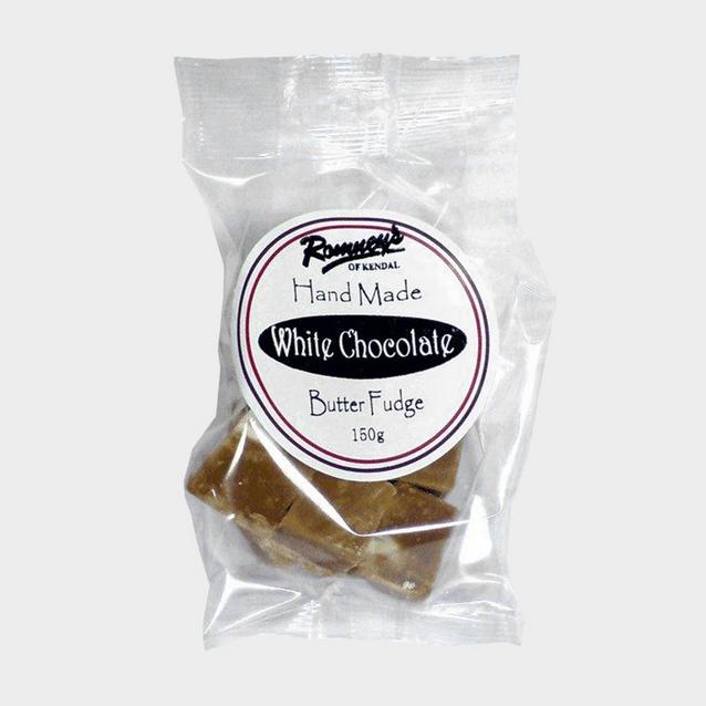 Brown Romneys Handmade White Chocolate Fudge (150g) image 1