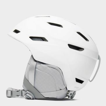 white SMITH Women’s Mirage Ski Helmet