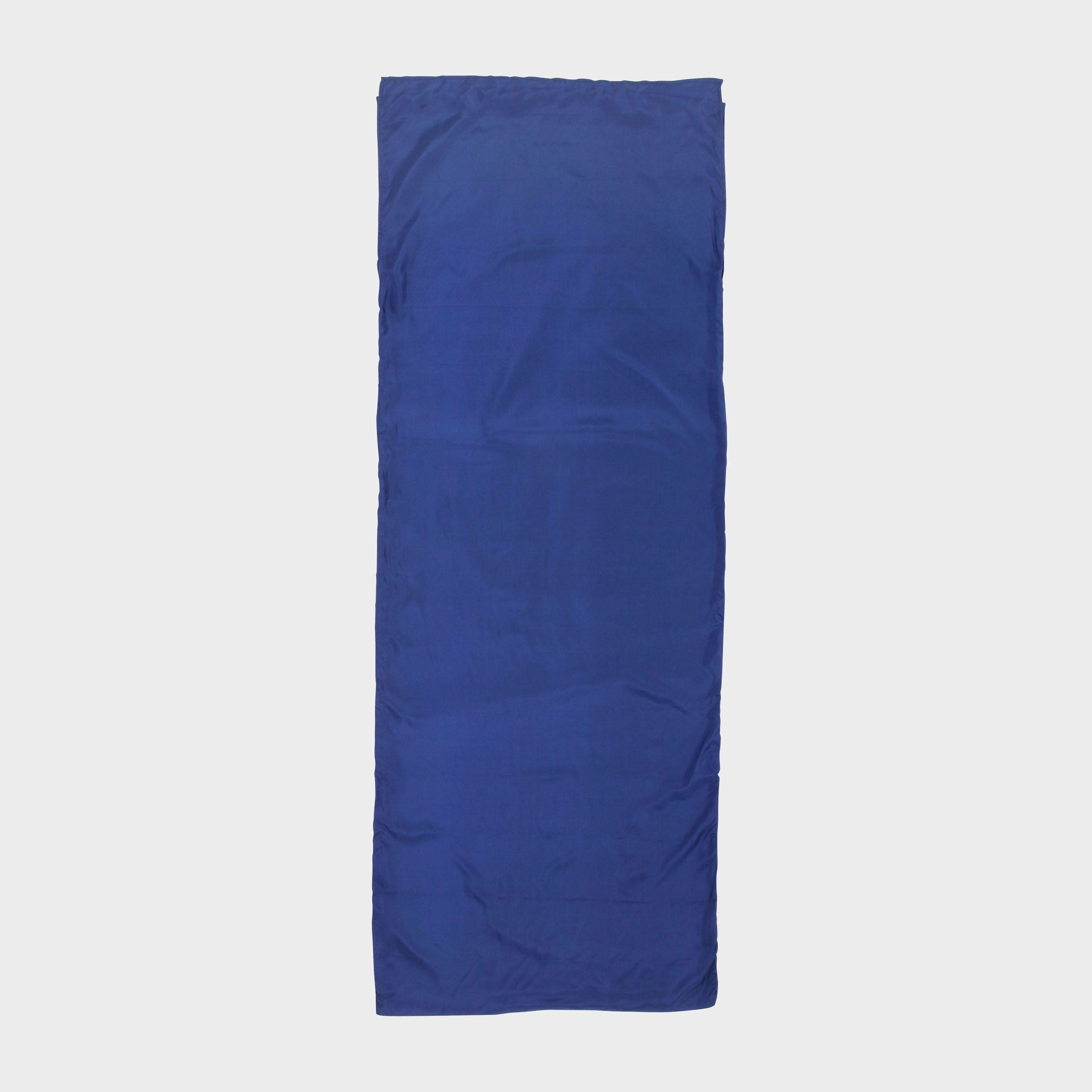 Eurohike Eurohike Silk Rectangle Sleeping Bag Liner - Navy, Navy Eurohike Eurohike Silk Rectangle Sleeping Bag Liner - Navy, Navy