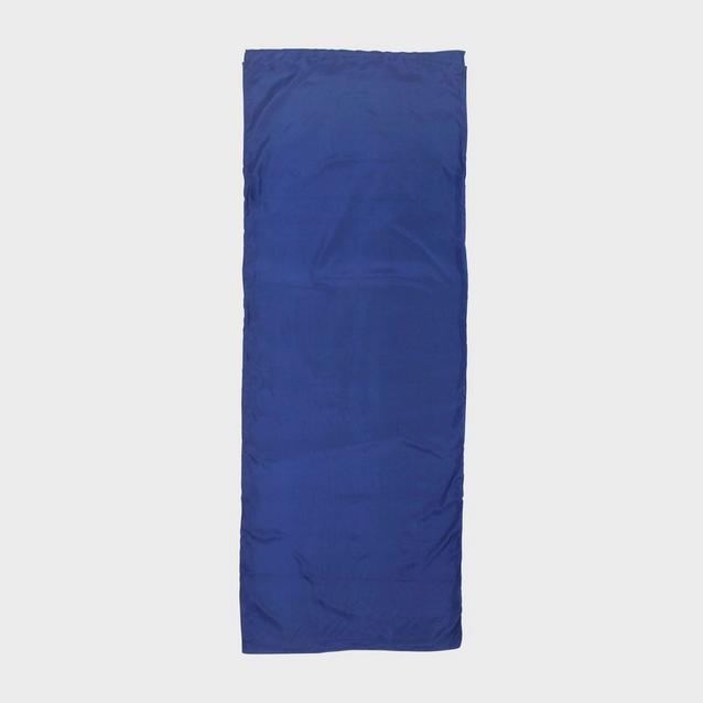 Navy Eurohike Silk Rectangle Sleeping Bag Liner image 1