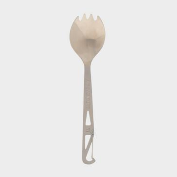 Silver LIFEVENTURE Titanium Fork-Spoon