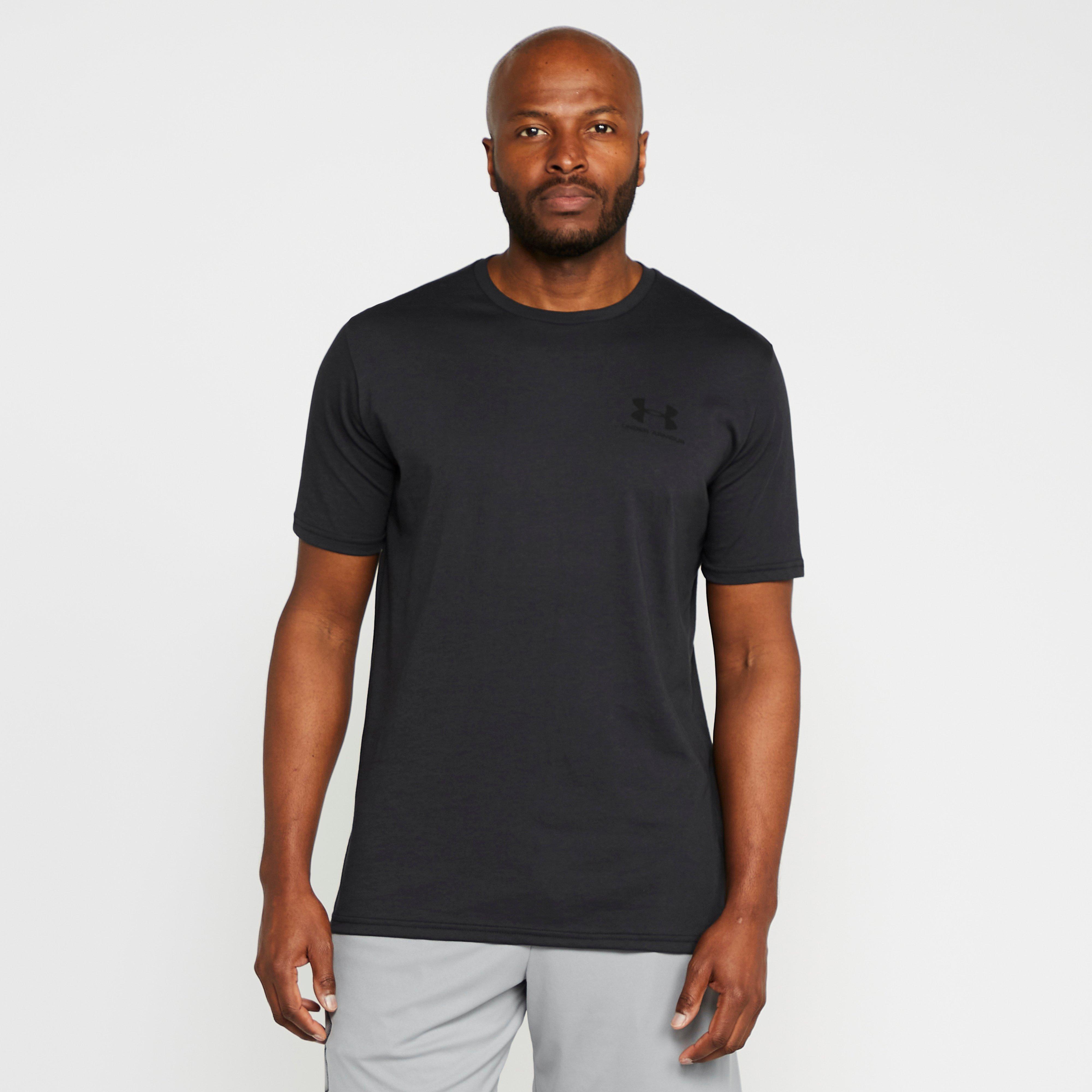 Image of Under Armour Men's Sportstyle Short-Sleeve T-Shirt - Black/Black, Black/BLACK