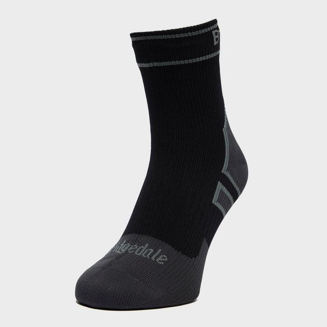 Black Bridgedale Men’s Stormsock Lightweight Ankle Sock image 1