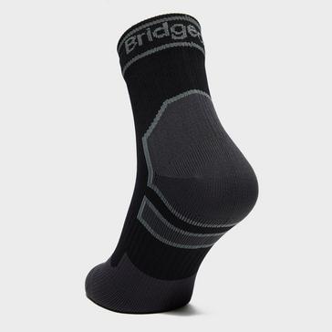 Grey Bridgedale Stormsock Lightweight Waterproof Ankle Socks