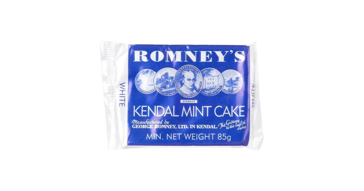 White Kendal Mint Cake Hearts Tin