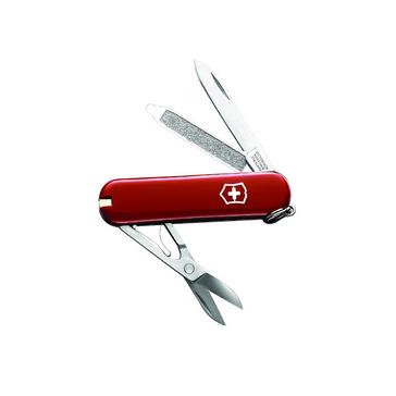 Red Victorinox Classic Swiss Army Knife