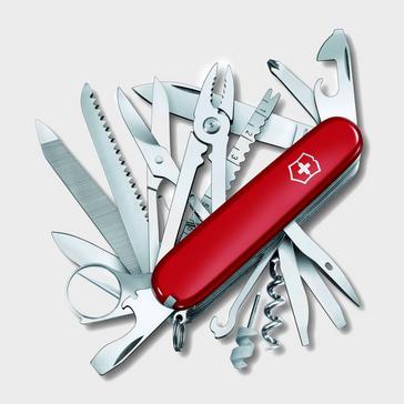 Red Victorinox Swiss Champ Knife