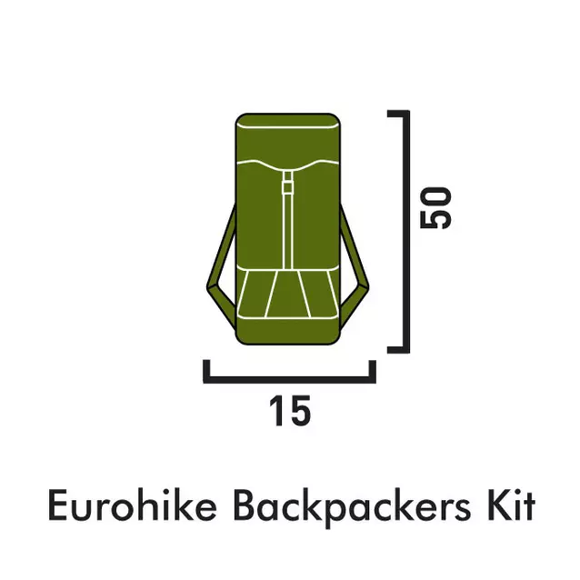 Eurohike Backpacker 2 Man Tent