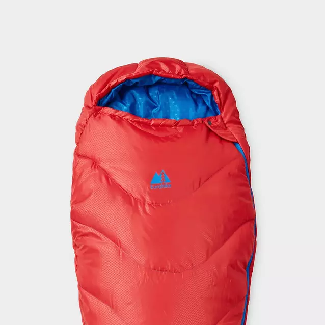 Red One Size Eurohike Adventurer Youth Sleeping Bag