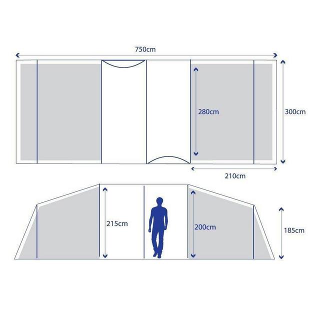 Berghaus Air 8 Inflatable Family Tent