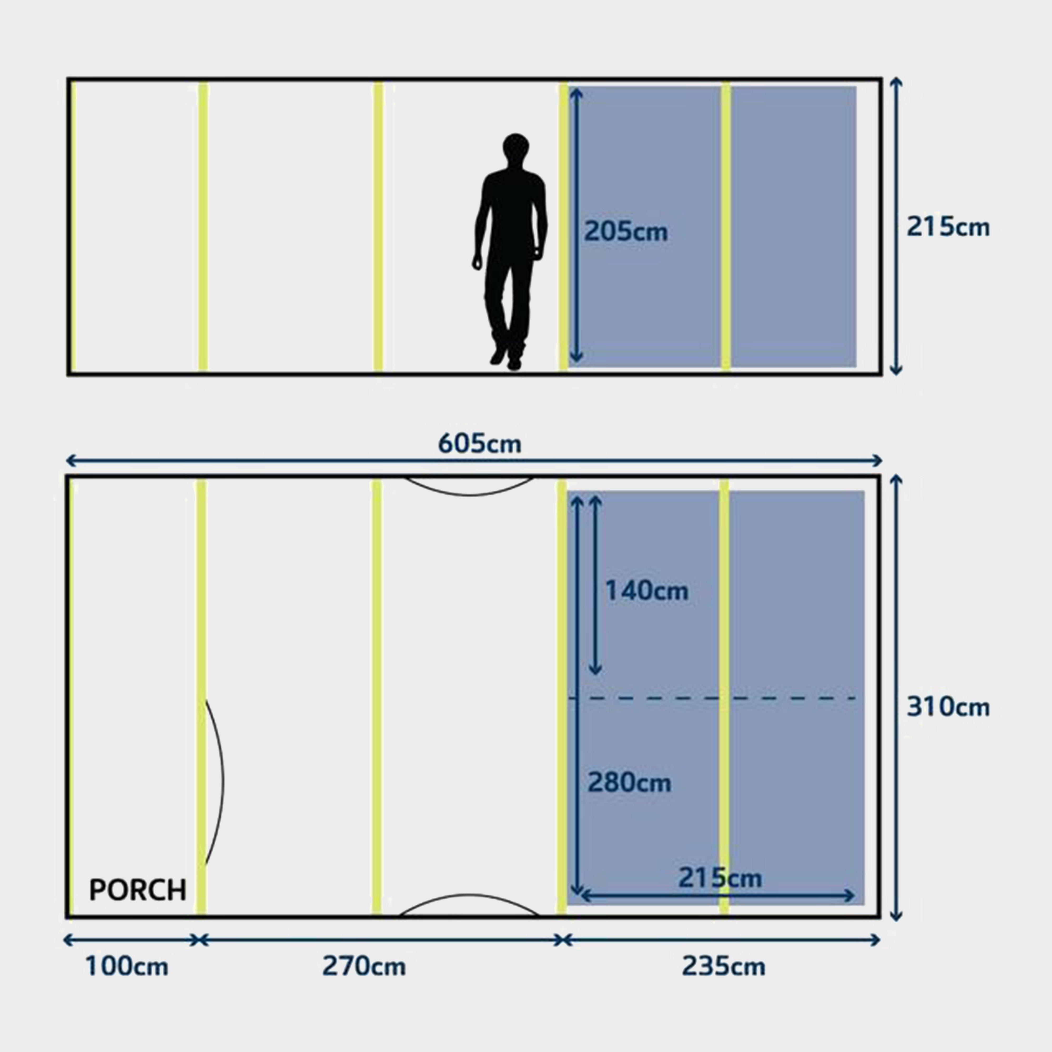 Footprints & Carpets Berghaus Air 4XL Tent Footprint