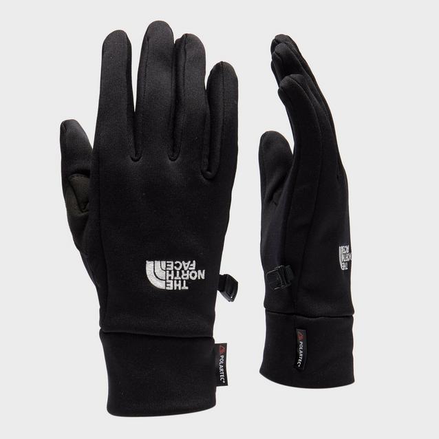 Black The North Face Unisex Powerstretch Gloves image 1