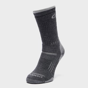 Grey|Grey Point6 Men's Hike Medium Socks