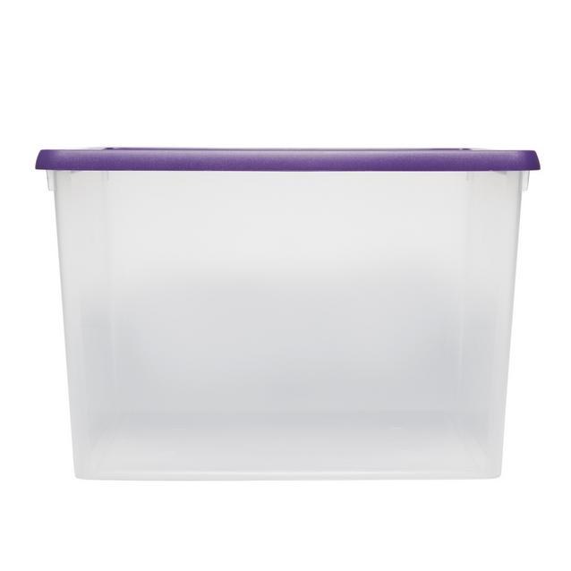 Purple QUEST Whambox 50 Litre Storage Box image 1