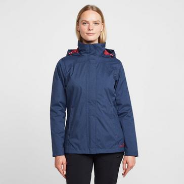 Navy Peter Storm Women’s Glide Marl Waterproof Jacket