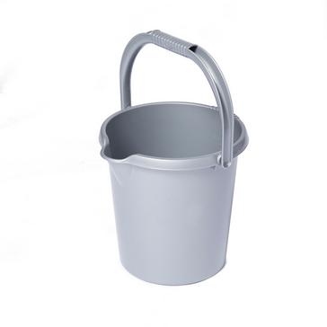 Grey Quest Plastic Bucket (10 Litre)