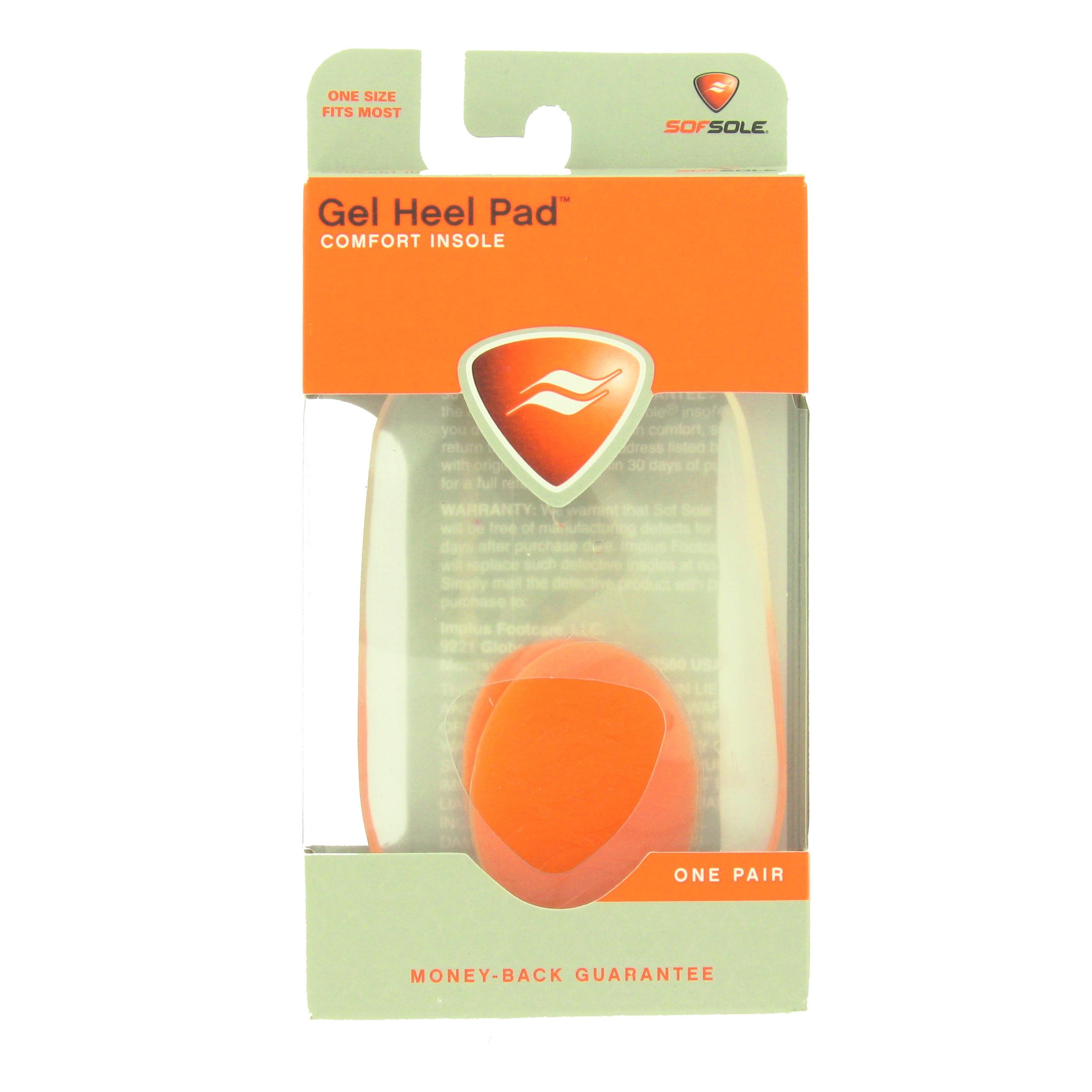 sof sole gel heel pad