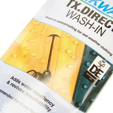 Blue Nikwax TX. Direct® Wash-In Pouch