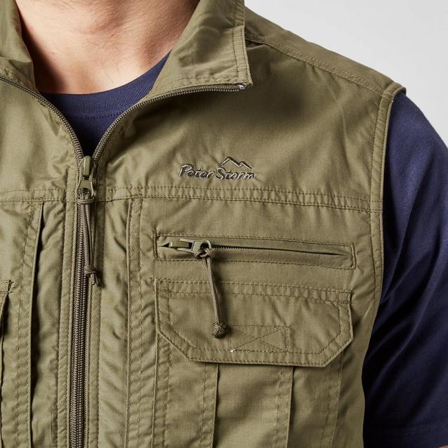shelikes Mens Multi Pocket Vest Jacket Outdoor Fishing Camping Waistcoat Travelling Hiking Gilet 
