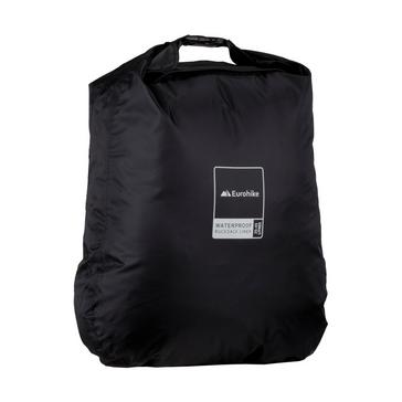 Black Eurohike Waterproof Rucksack Liner 25-45L