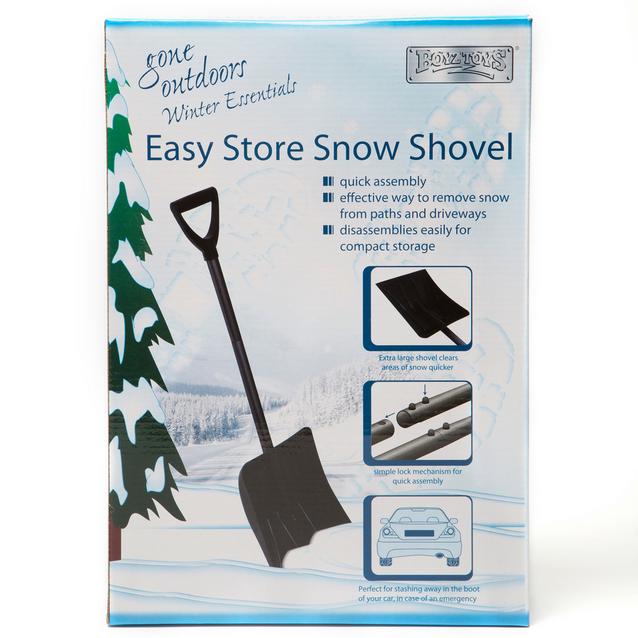 Black Boyz Toys Easy Store Snow Shovel image 1