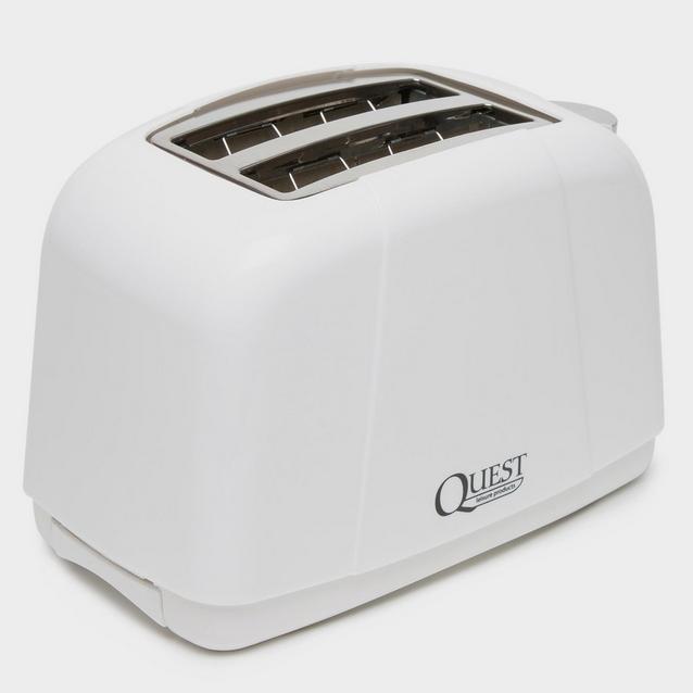 White Quest 2 Slice Toaster image 1