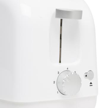 White Quest 2 Slice Toaster