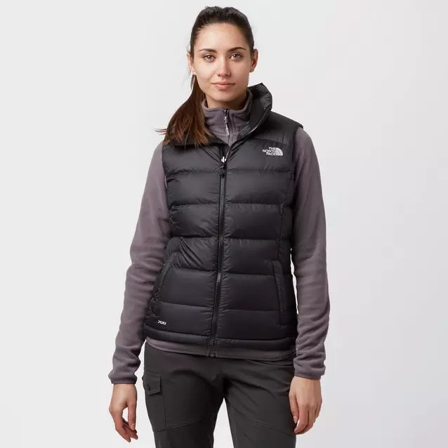 The north face women's nuptse 2 jacket in shop black