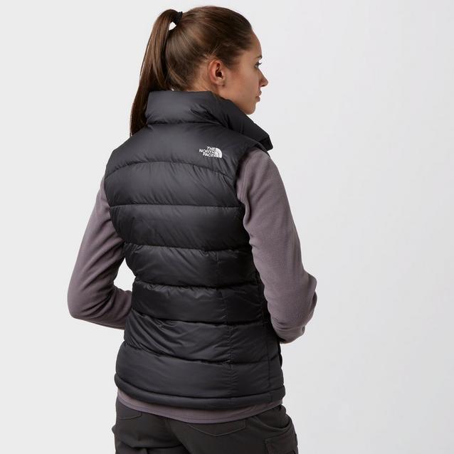 North face best sale nuptse gilet black